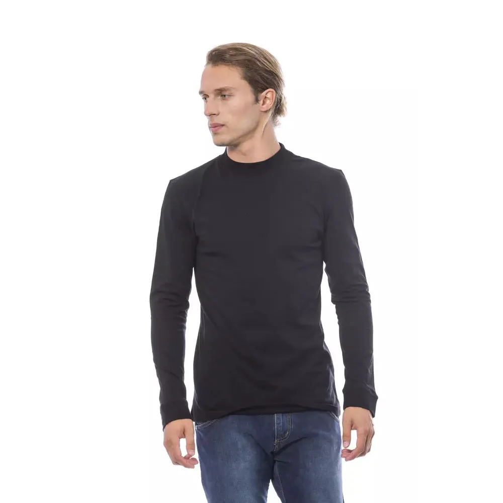 Verri Black Cotton Men's Sweater