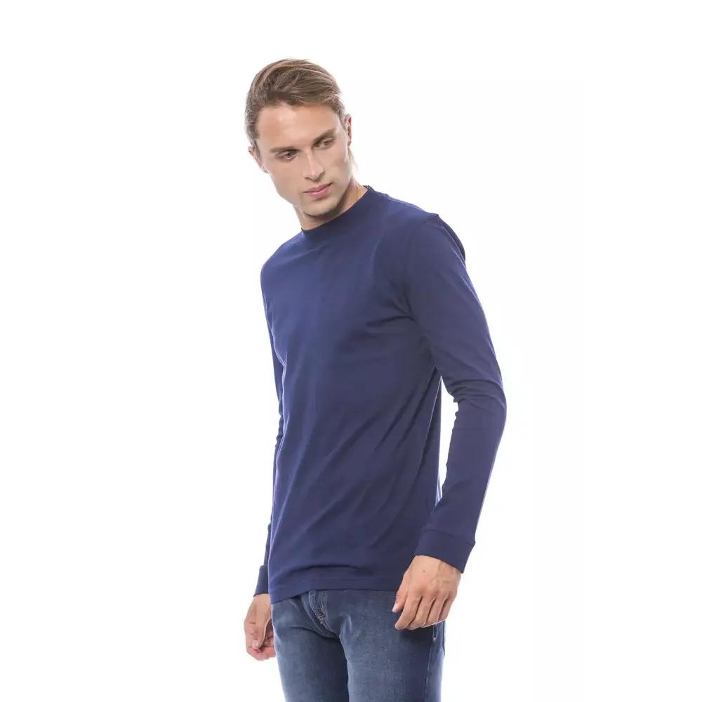 Verri Blue Cotton Men's Sweater