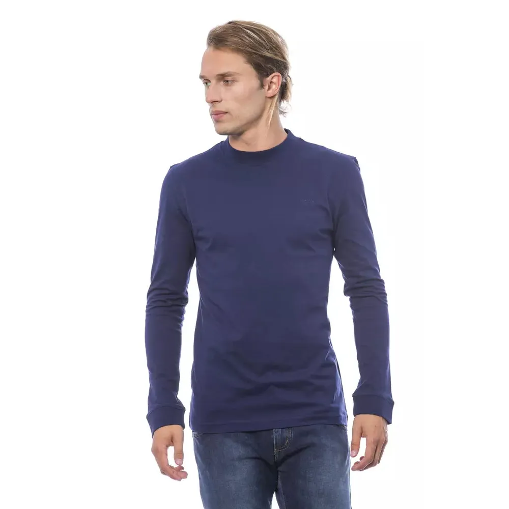 Verri Blue Cotton Men's Sweater