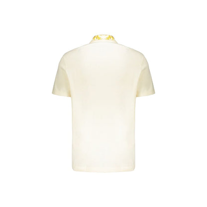 Versace Bicolor Cotton Polo Shirt