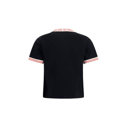Versace Black Cotton T-Shirt