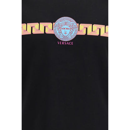 Versace Black Cotton T-Shirt