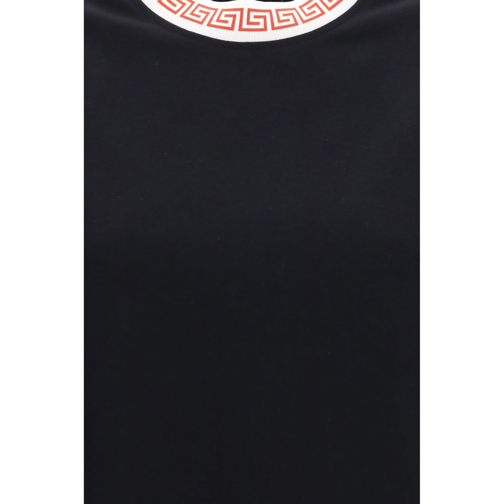 Versace Black Cotton T-Shirt