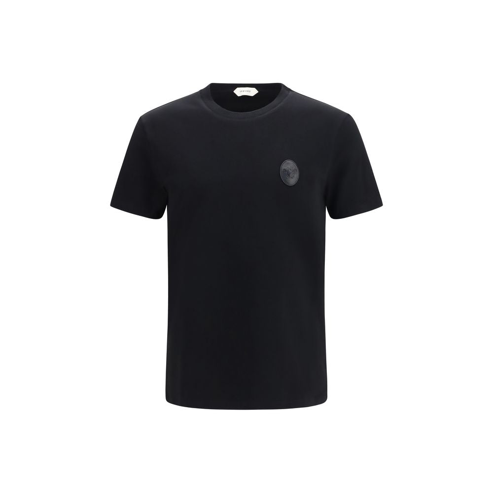 Versace Black Cotton T-Shirt