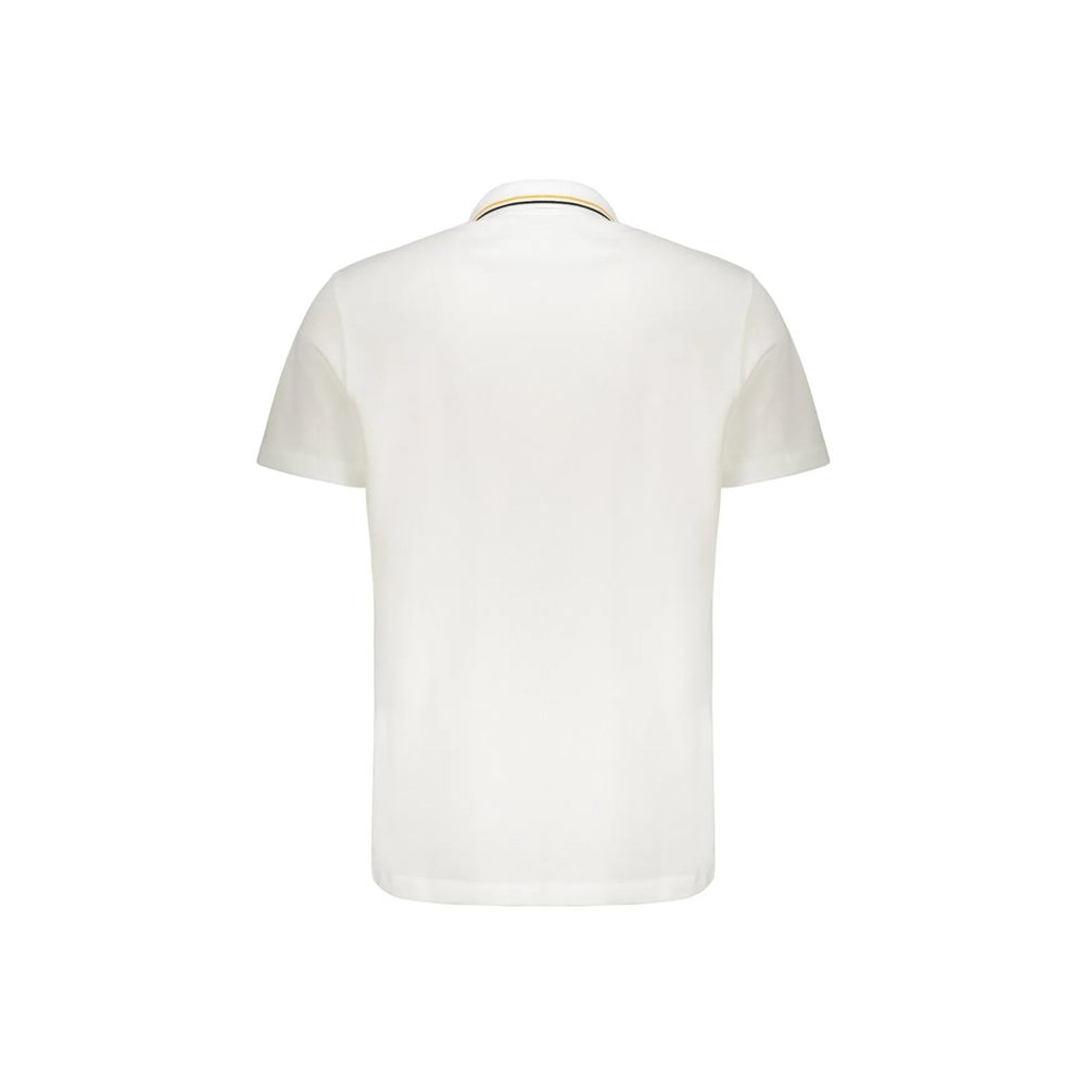 Versace White Cotton Polo Shirt