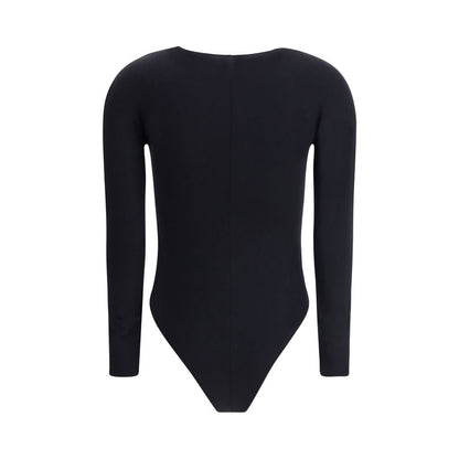 Wolford Black Polyamide Bodysuit