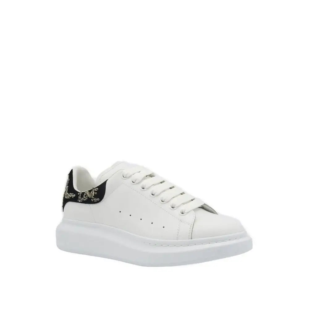 Alexander McQueen White Calfskin Chunky Sneakers - 44 - Sneakers