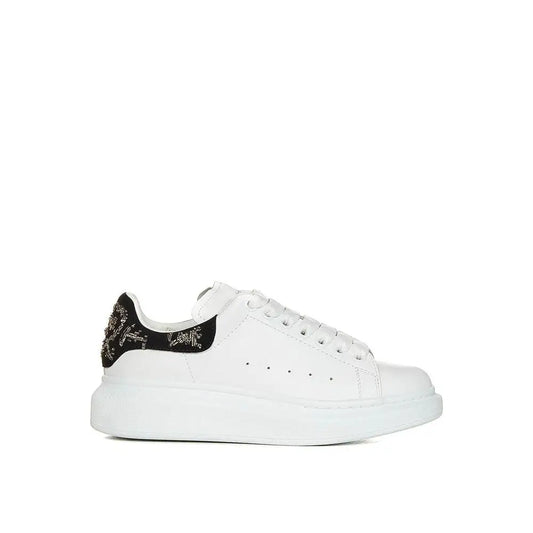 Alexander McQueen White Calfskin Chunky Sneakers - 44 - Sneakers