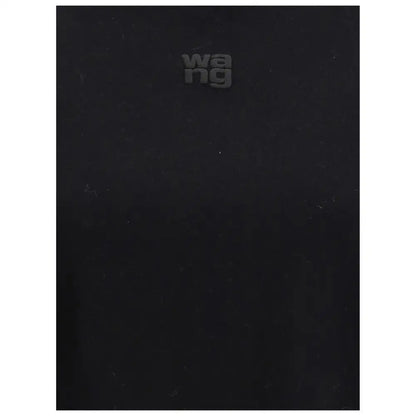 Sorte Alexander Wang bomuldstøj med mat sort wang notatbog