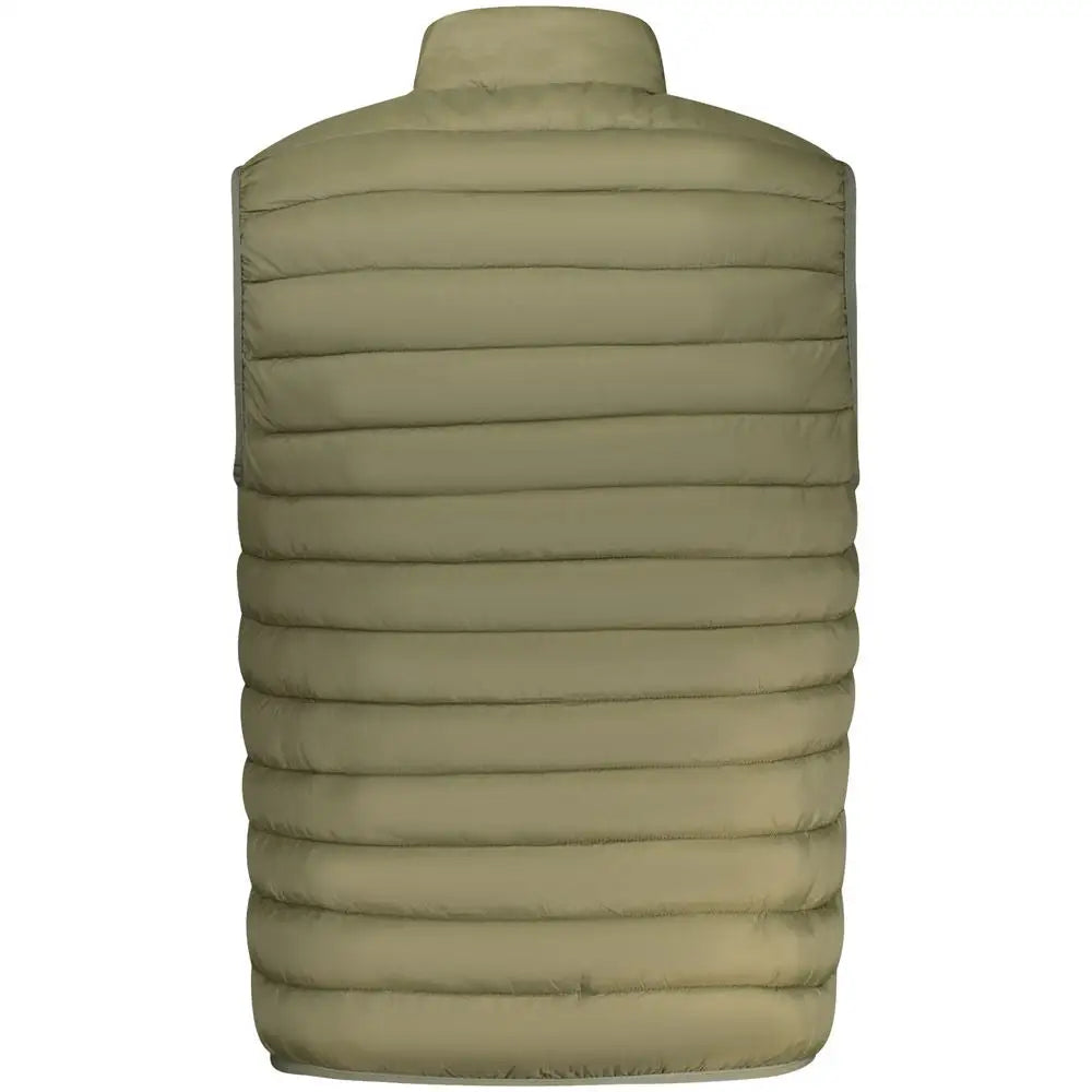 Armata di Mare grøn polyamid jakke med olivengrøn pufvest