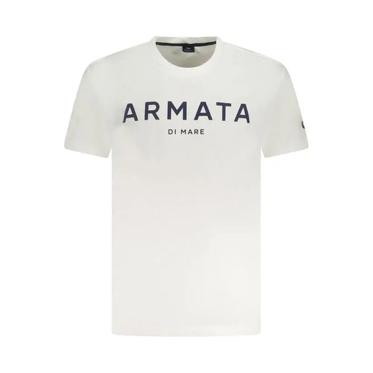 Armata Di Mare White Cotton Men T-Shirt - T-shirts