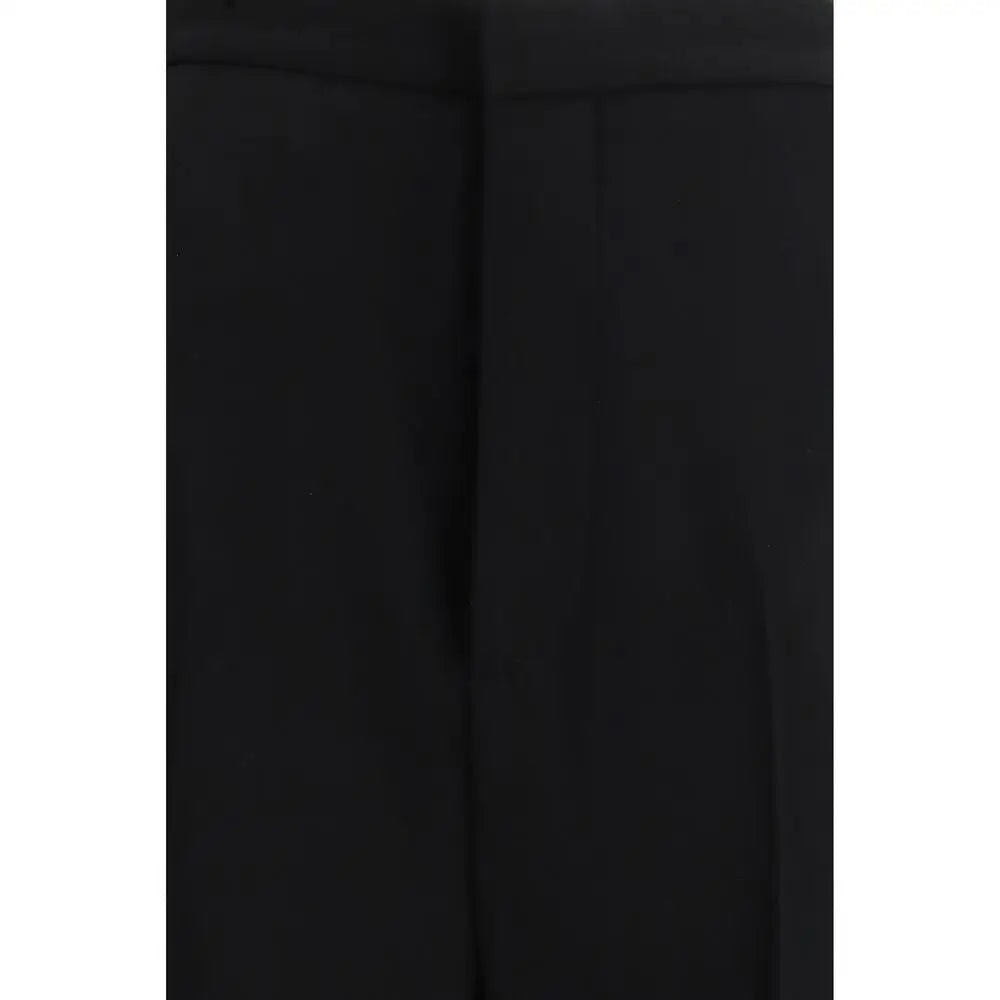 Sorte, slanke bomuldsbukser fra Balenciaga, 100% originale brands