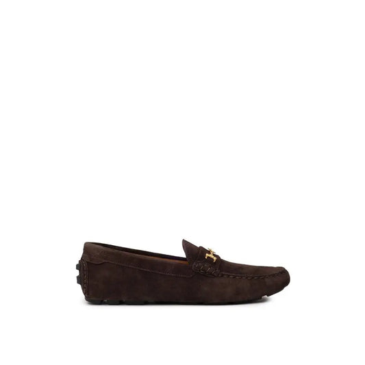 Bally Brown Leather Moccassin