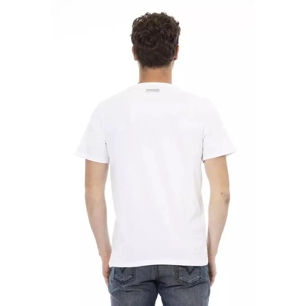 Bikkembergs White Cotton Men's T-Shirt