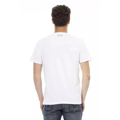 Bikkembergs White Cotton Men's T-Shirt