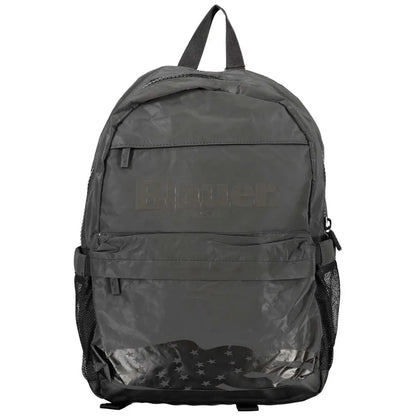 Blauer Black Polyester Backpack