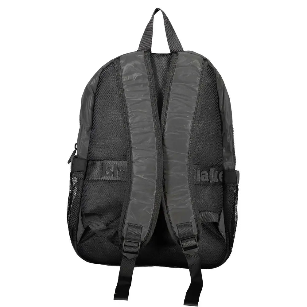 Blauer Black Polyester Backpack