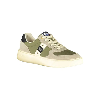 Blauer Green Leather Men Sneakers - Sneakers