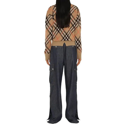 Burberry Brown Elastane Sweatshirt - Sweatshirts