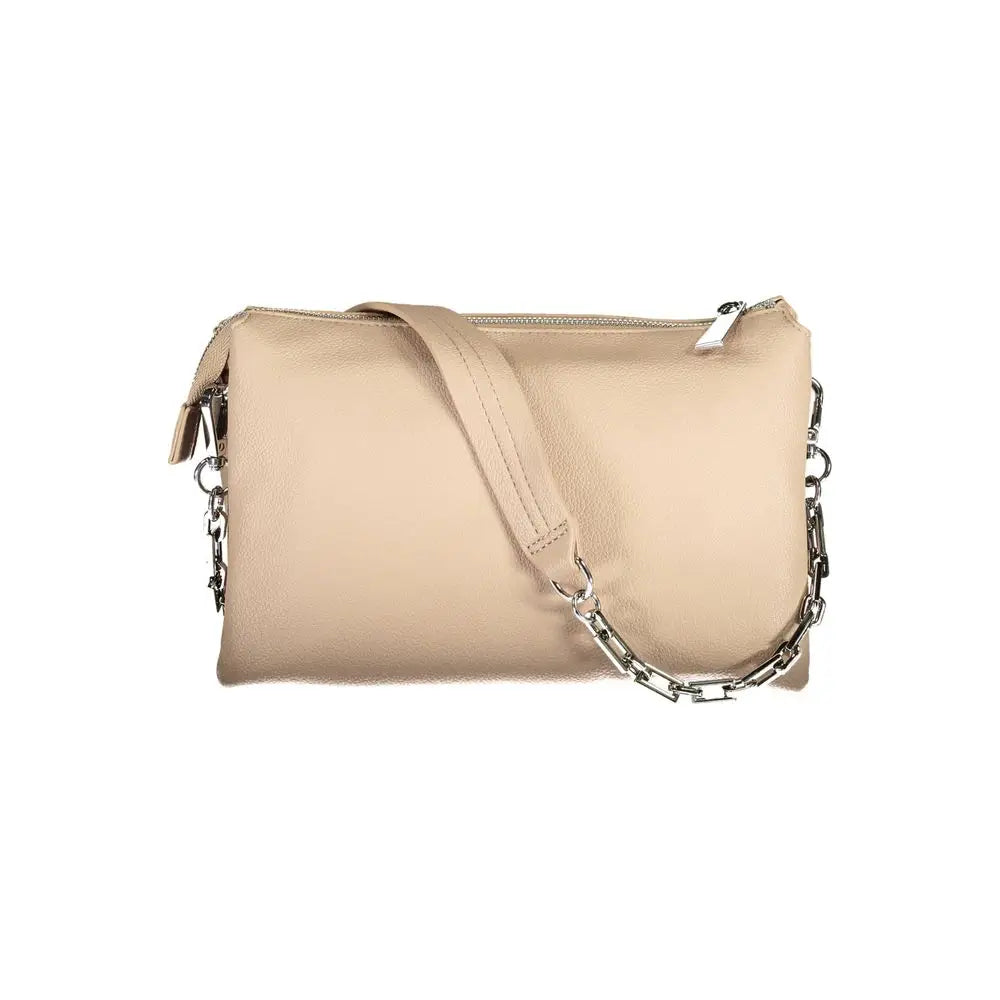 BYBLOS Beige Polyethylene Handbag - Håndtasker