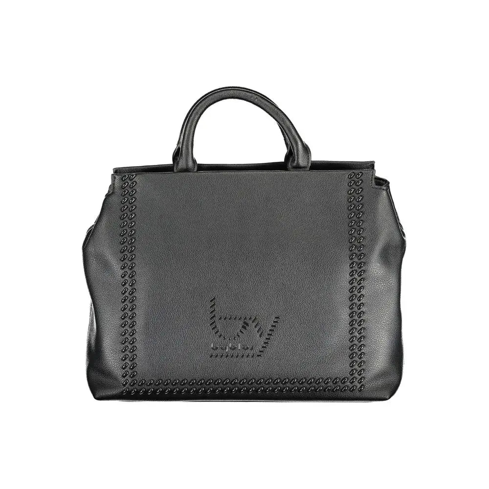 BYBLOS Black Polyethylene Handbag - Håndtasker