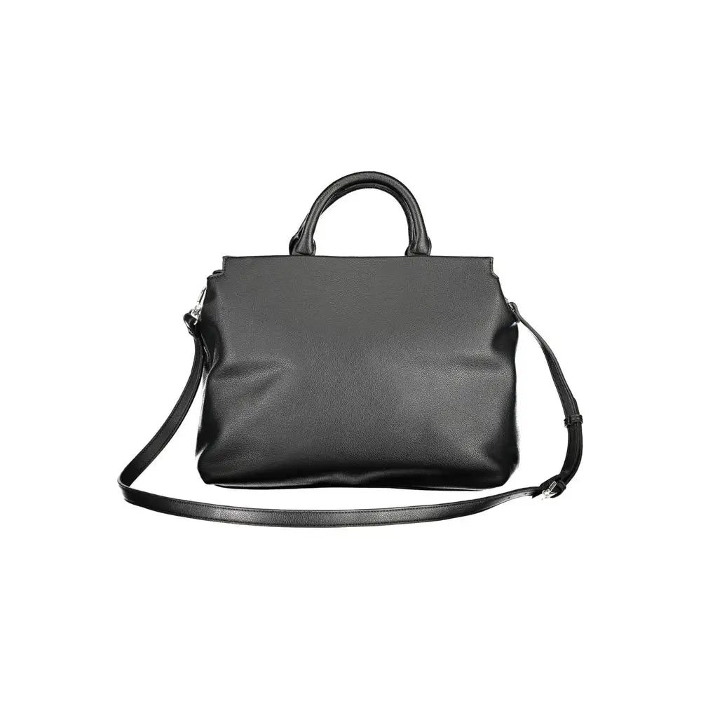 BYBLOS Black Polyethylene Handbag - Håndtasker