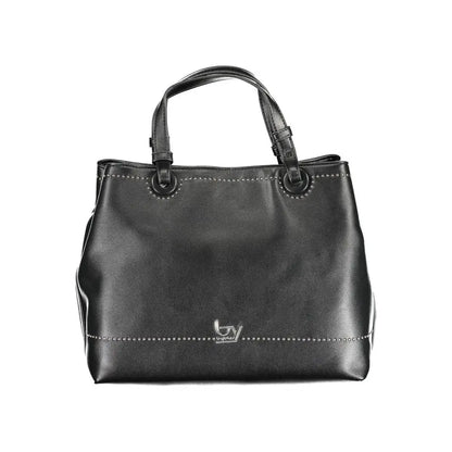 BYBLOS Black Polyethylene Handbag - Håndtasker