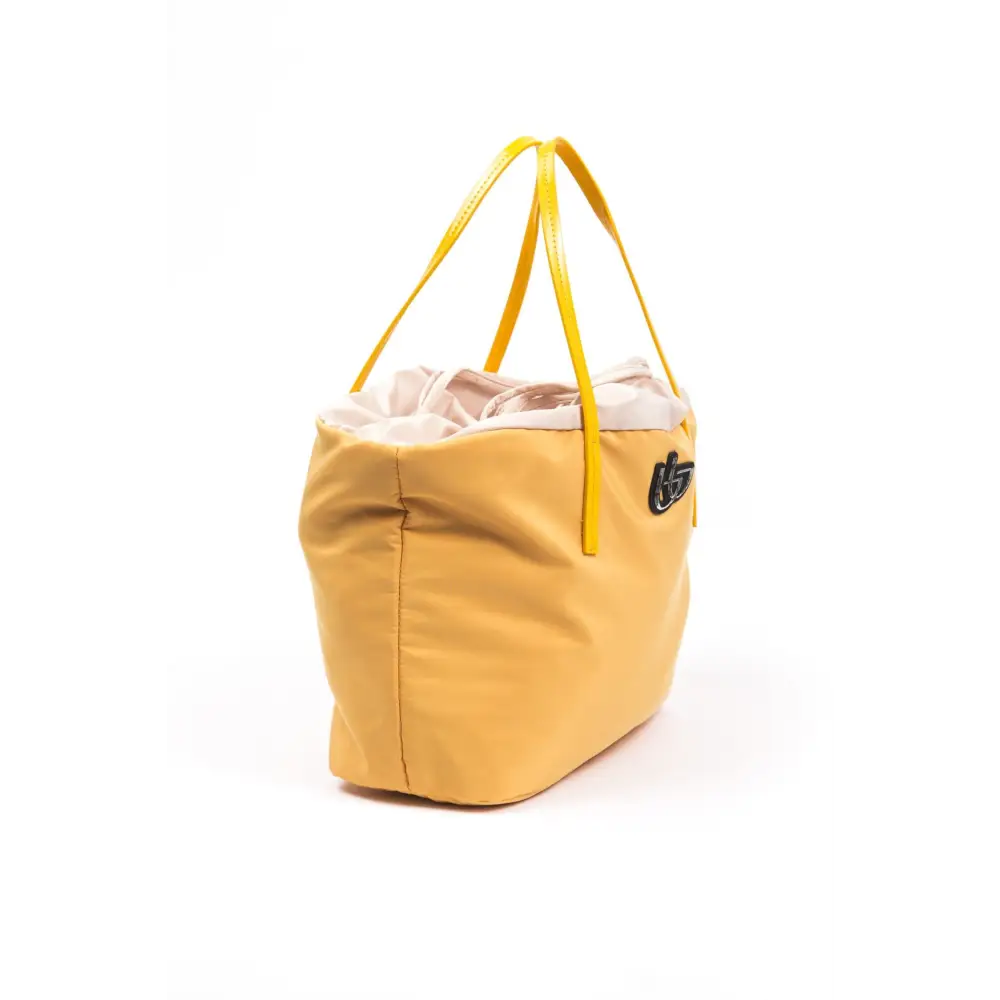 BYBLOS Yellow Polyester Women Shoulder Bag - Skuldertasker