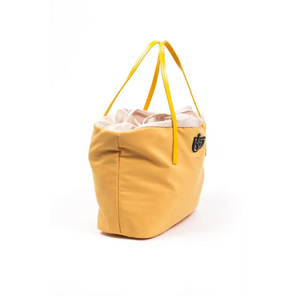 BYBLOS Yellow Polyester Women Shoulder Bag - Skuldertasker