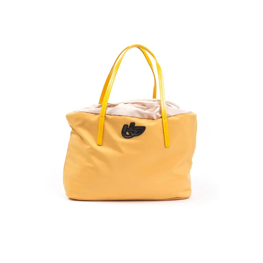 BYBLOS Yellow Polyester Women Shoulder Bag - Skuldertasker
