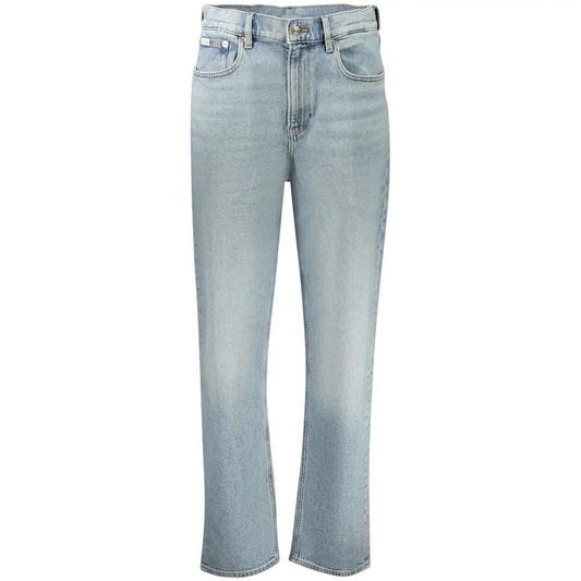 Calvin Klein Azzurro jeans i lyse vask med straight-leg snit