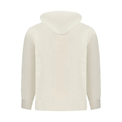 Calvin Klein beige bomuld herrehoodie i outlet mærkevarer
