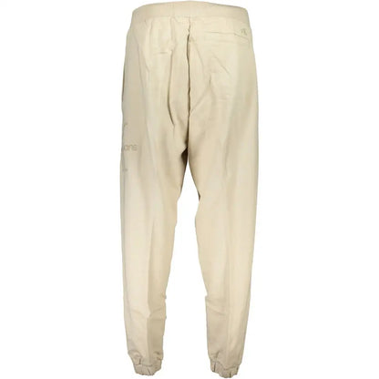 Calvin Klein Beige Cotton Pant - Bukser