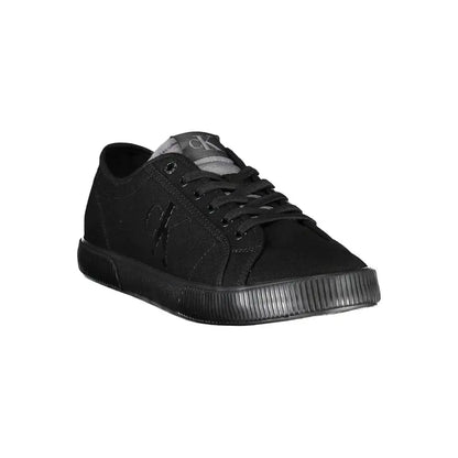 Calvin Klein Black Cotton Men Sneakers - Sneakers