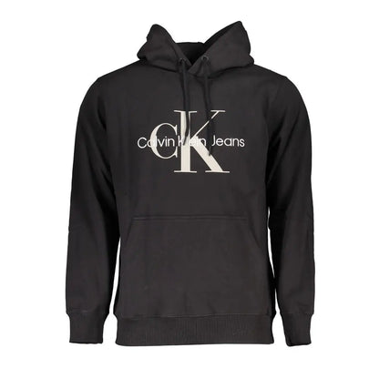 Calvin Klein Black Cotton Men Sweatshirt - XXL - Sweatshirts