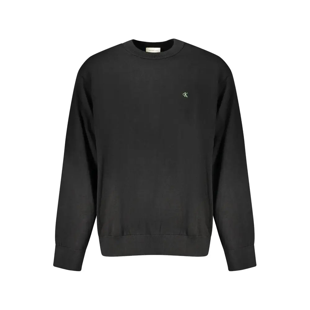 Calvin Klein Black Cotton Men’s Sweater - Sweaters