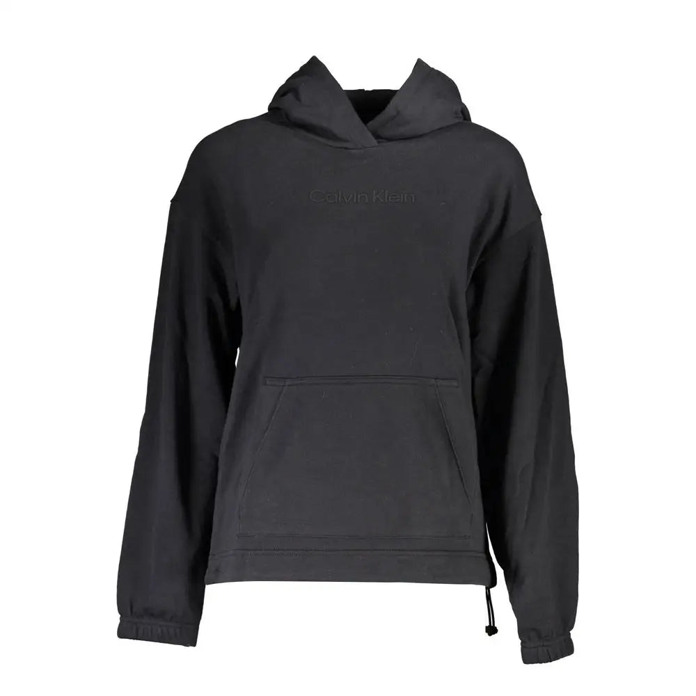 Calvin Klein Black Cotton Women Sweater - Sweaters