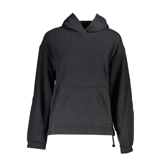 Calvin Klein Black Cotton Women Sweater - Sweaters