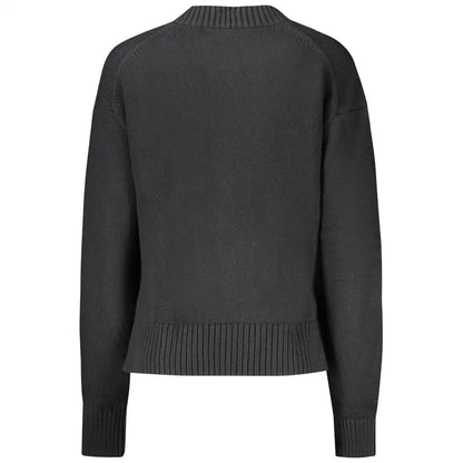 Calvin Klein Black Cotton Women Sweater - XL - Sweaters