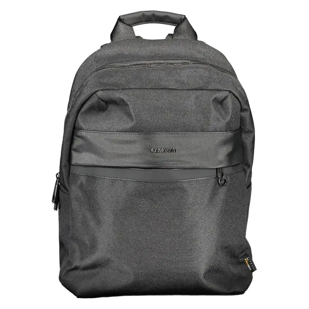 Calvin Klein Black Polyester Backpack