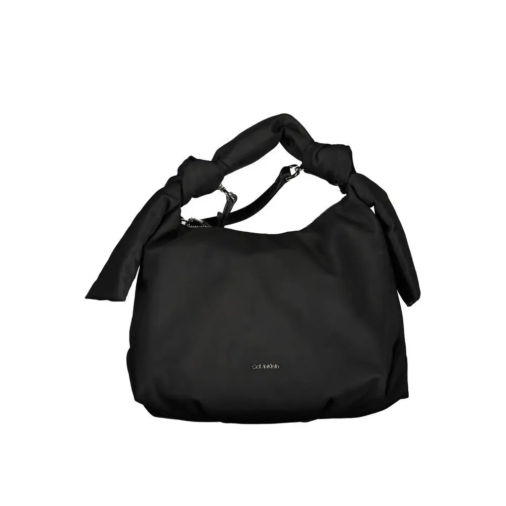Calvin Klein Black Polyester Handbag - Håndtasker