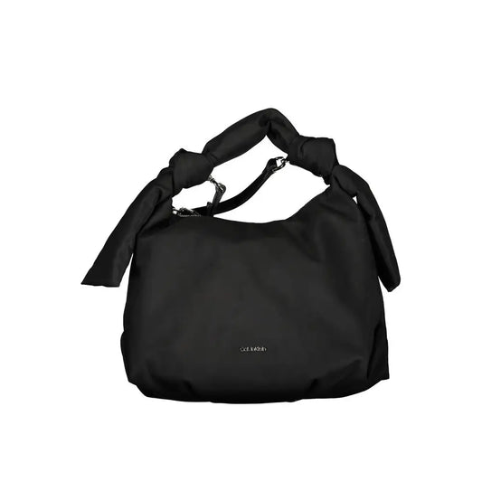 Calvin Klein Black Polyester Handbag - Håndtasker
