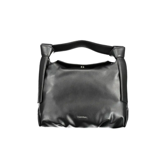Calvin Klein Black Polyester Handbag - Håndtasker