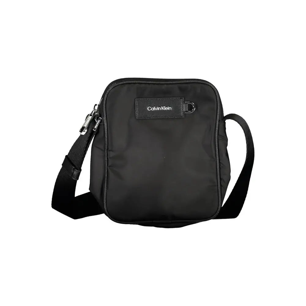 Calvin Klein Black Polyester Shoulder Bag