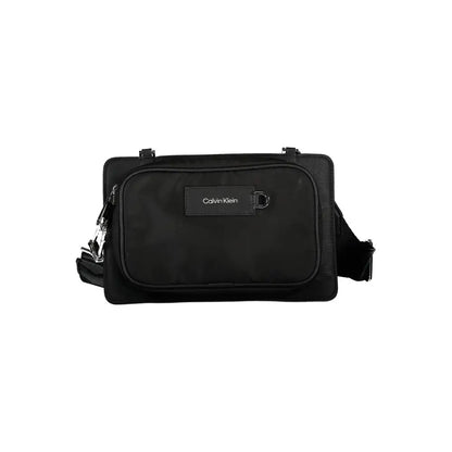 Calvin Klein Black Polyester Shoulder Bag - Skuldertasker