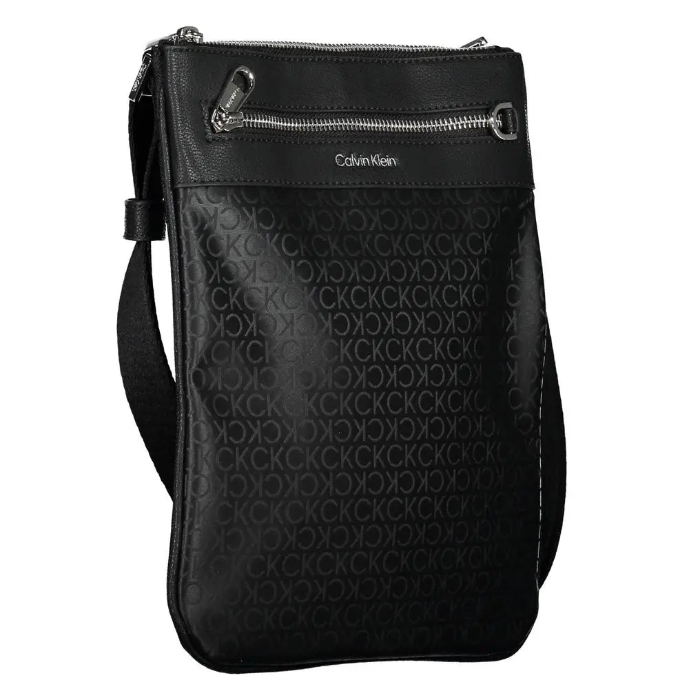 Calvin Klein Black Polyester Shoulder Bag