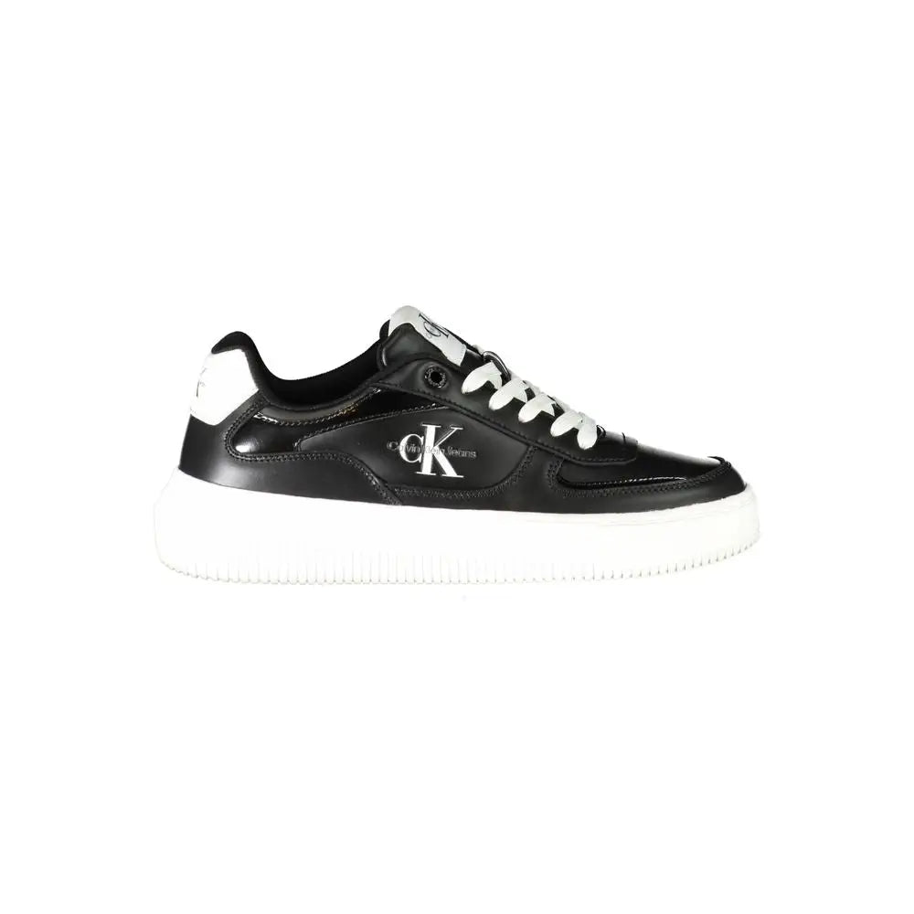 Calvin Klein Black Polyester Sneakers - Sneakers