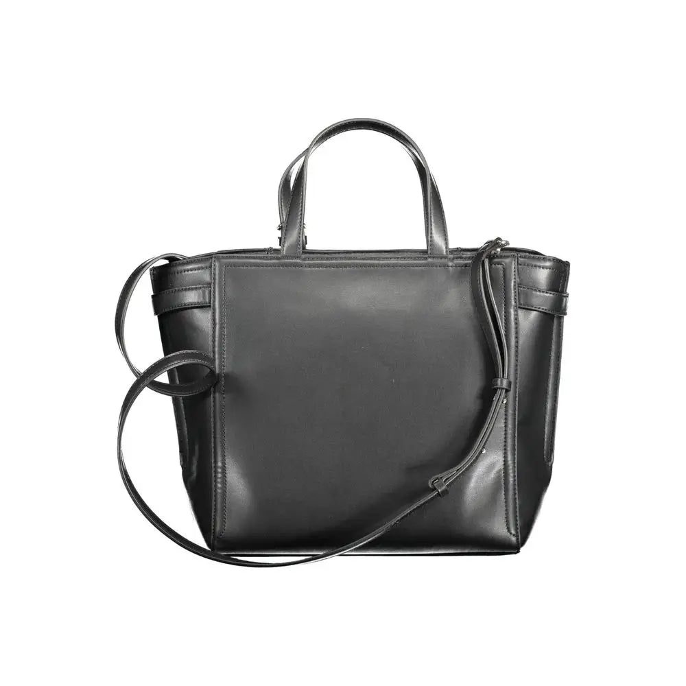 Calvin Klein Black Polyester Women Handbag - Håndtasker