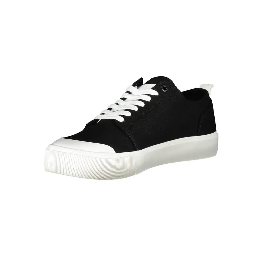 Calvin Klein Black Recycled Material Men Sneakers - 41 - Sneakers