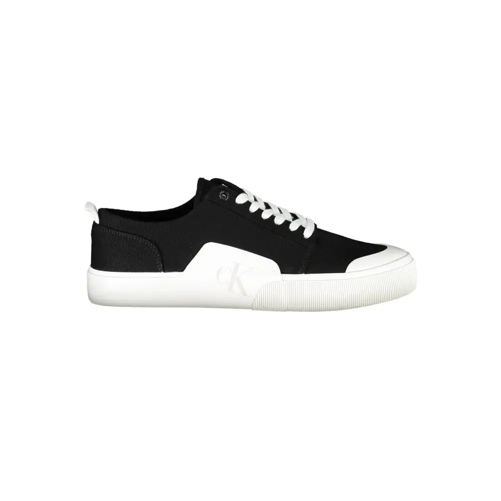 Calvin Klein Black Recycled Material Men Sneakers - 41 - Sneakers